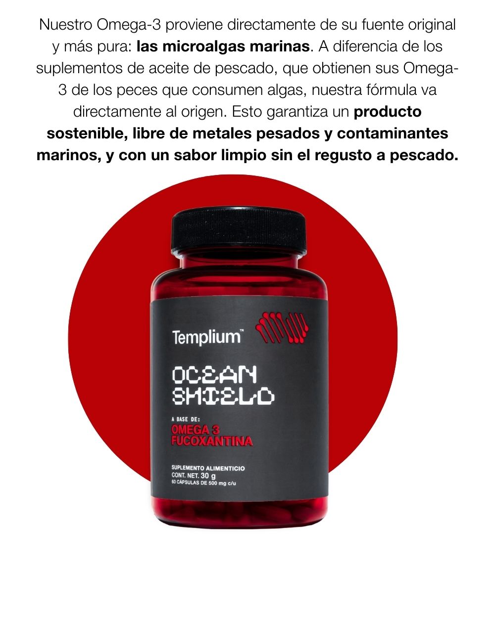 OCEAN SHIELD (Omega-3 y Fucoxantina)