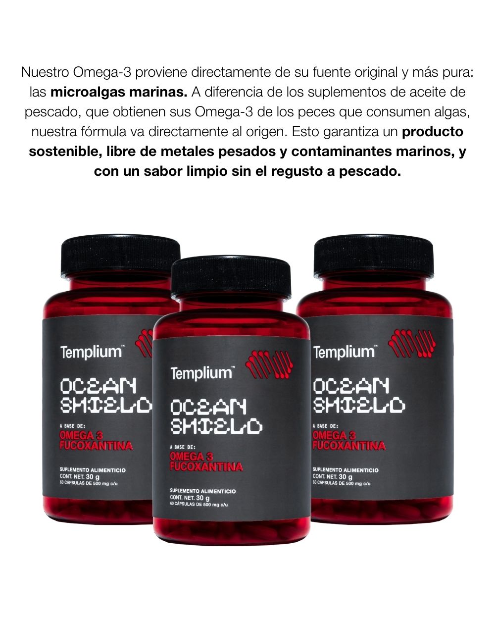 OCEAN SHIELD (Omega-3 y Fucoxantina)