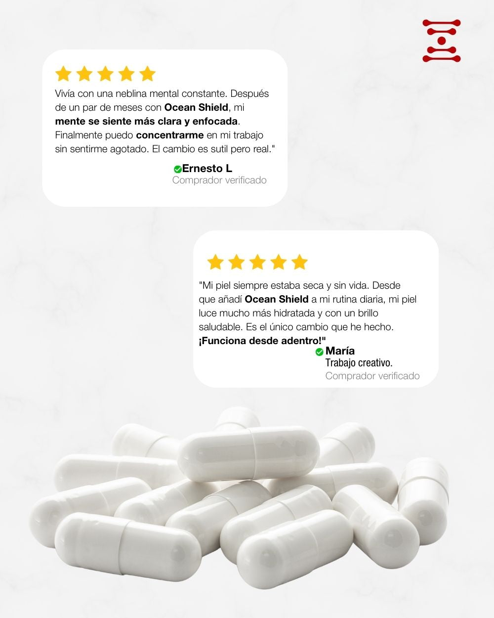 OCEAN SHIELD (Omega-3 y Fucoxantina)