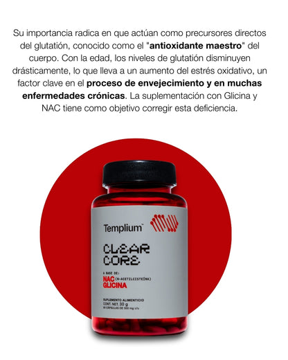 CLEAR CORE (NAC y Glicina)
