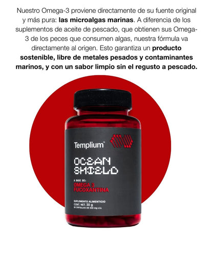 OCEAN SHIELD (Omega-3 y Fucoxantina)