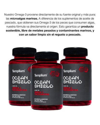 OCEAN SHIELD (Omega-3 y Fucoxantina)