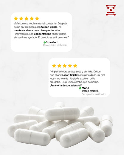 OCEAN SHIELD (Omega-3 y Fucoxantina)