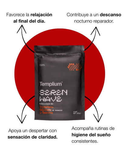 SEREN WAVE (Triptófano, Glicinato de Magnesio, L-Teanina)