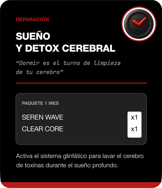 Sueño y Detox Cerebral